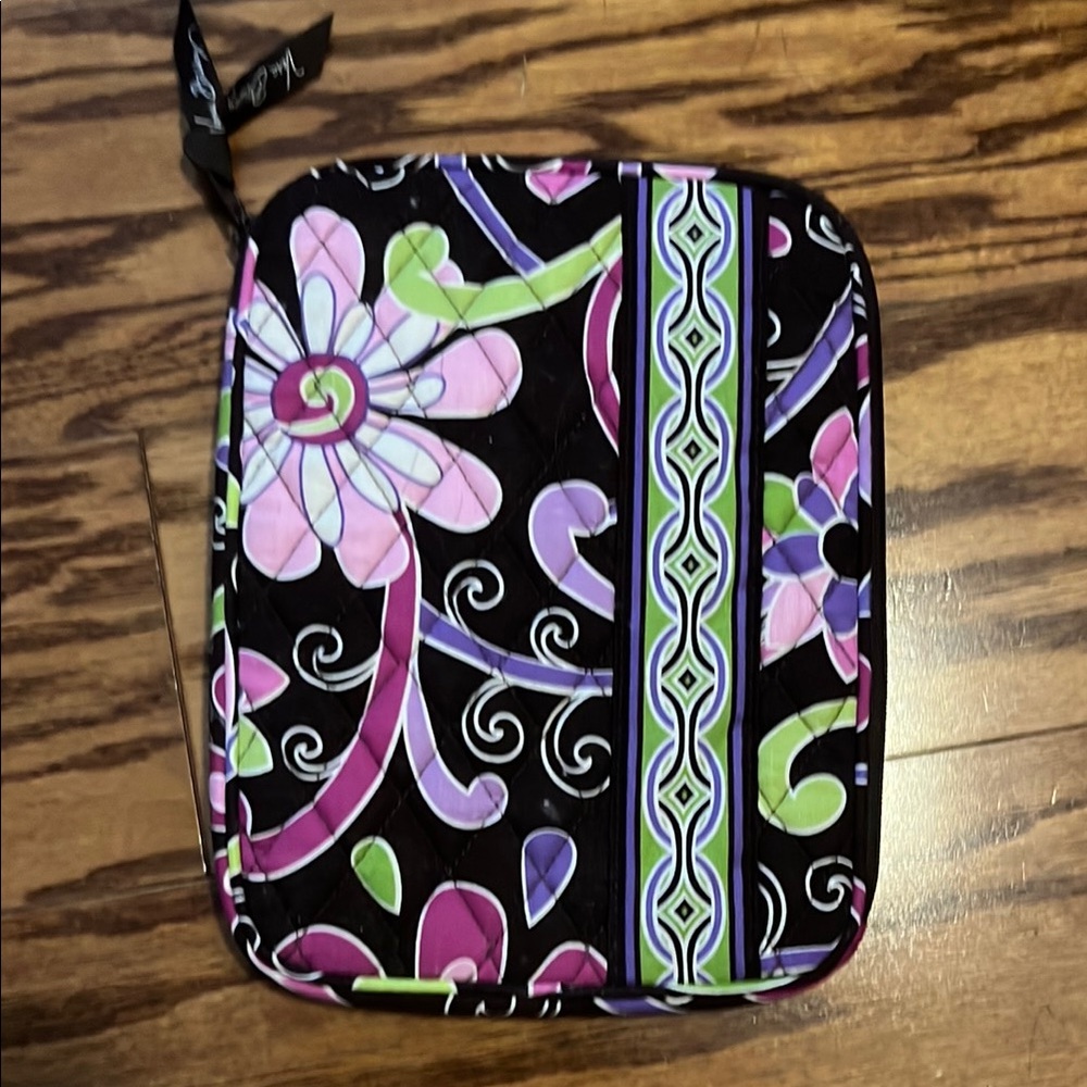 Vera Bradley Floral Patterned Quilted Pouch
